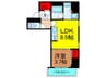 ﾌｧｲﾝﾚｼﾞﾃﾞﾝｽ枚方香里園町（312） 1LDKの間取り