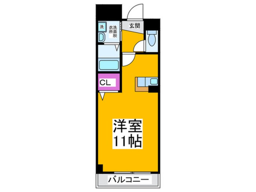 間取図 ノ－ルヴィクトワ－ル