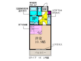 間取図 メゾンプレジ－ル