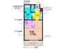 メゾンプレジ－ル 1Kの間取り