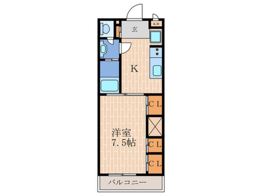 間取図 サンライズ兵庫