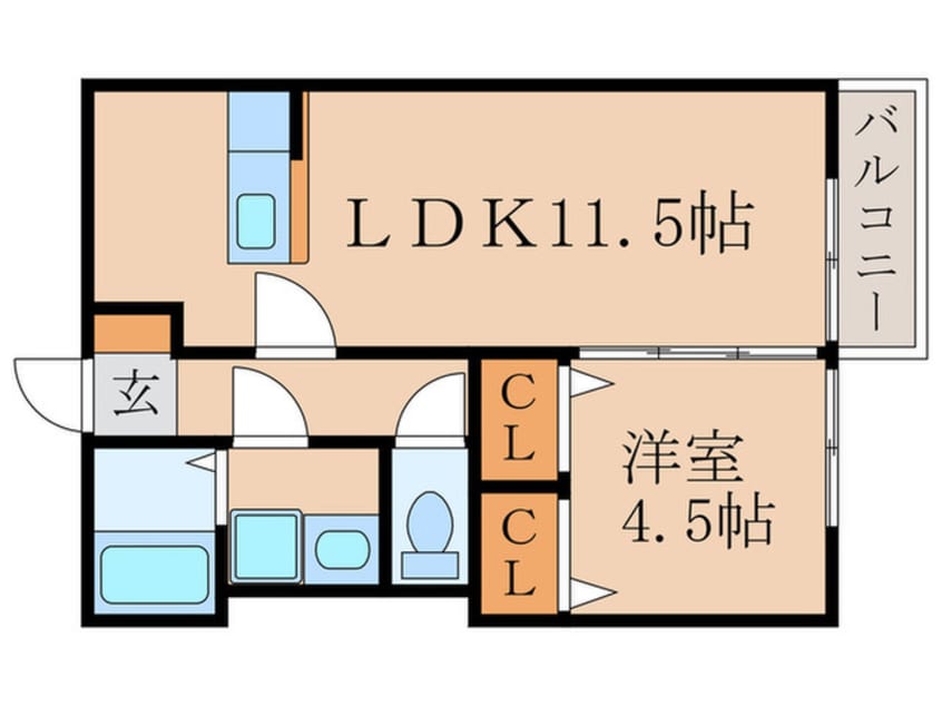 間取図 ベル・エキップ