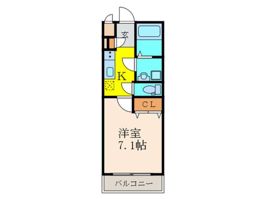 間取図 ＫＴＩレジデンス魚崎Ⅱ