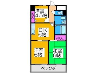 間取図 南海住之江ユーリプラザ