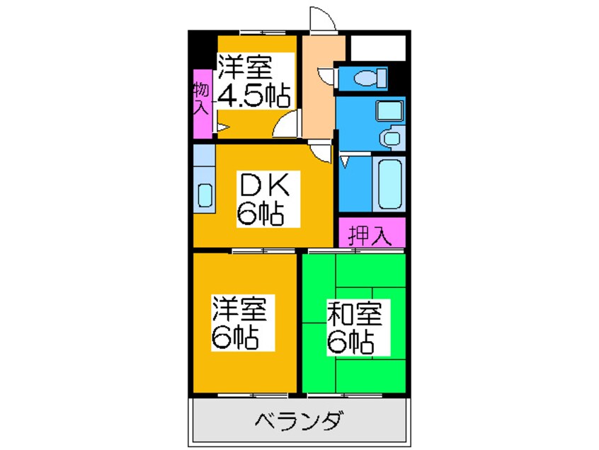 間取図 南海住之江ユーリプラザ