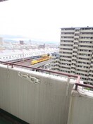 室内からの展望 南海住之江ユーリプラザ