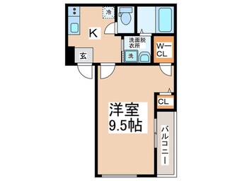 間取図 ﾌｼﾞﾊﾟﾚｽ南海貝塚駅西Ⅰ番館