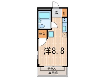 間取図 グリーンコテージ須磨