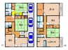 住吉宮町3丁目貸家 6LDKの間取り