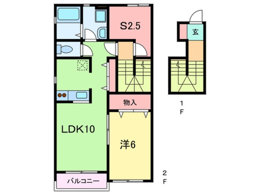 間取図 ブリックス本山Ａ棟