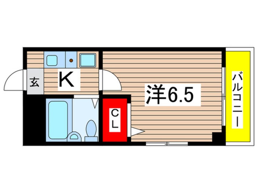 間取図 グランデュール金閣