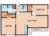 D-ROOM鶴見区今津南4丁目 2LDKの間取り