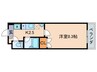 ア－トプラザ野路 1Kの間取り