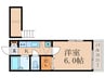 セ・レスト薬大南 1Kの間取り