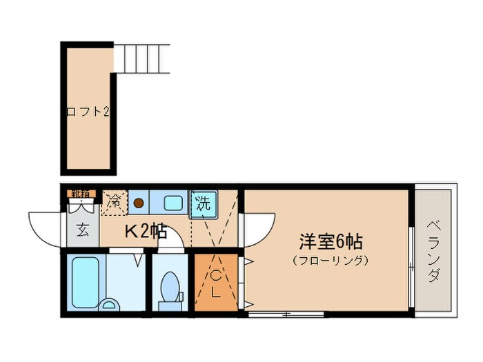 間取り図 セ・レスト薬大南