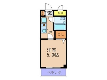 間取図 エスリ－ド福島第２(601)