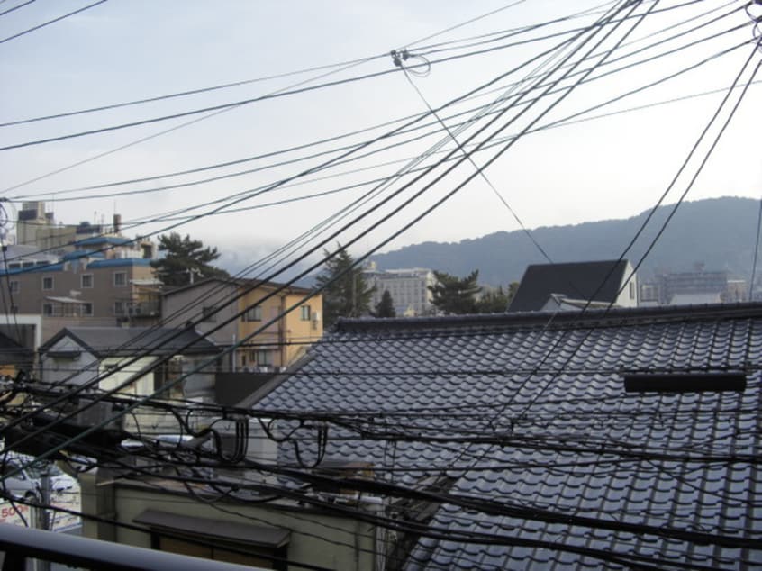 室内からの展望 シティロイヤル祇園