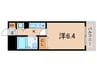 ヴェルドール垂水(405) 1Kの間取り
