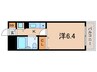 ヴェルドール垂水(405) 1Kの間取り