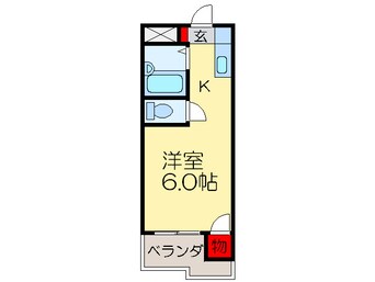 間取図 ロータリーマンション村野Ｂ