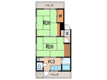 間取図 佐藤コ－ポ