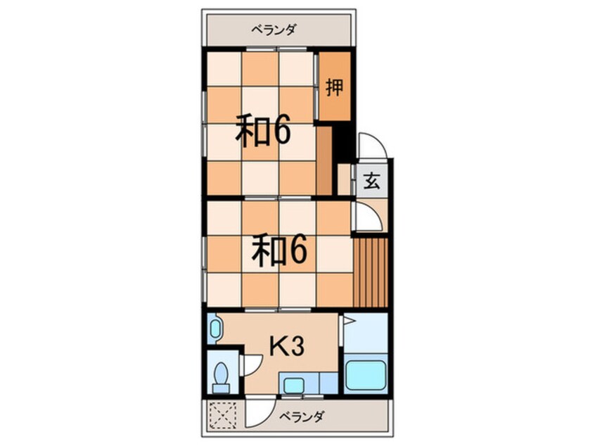 間取図 佐藤コ－ポ