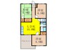 東佐井寺ハイツ 3LDKの間取り