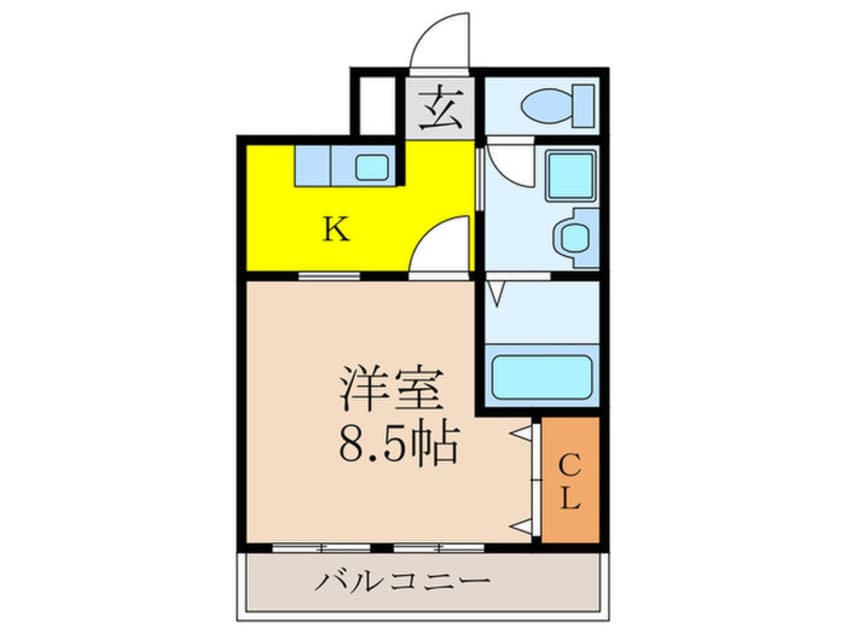 間取図 ﾆｭｰﾉﾓﾄﾏﾝｼｮﾝ