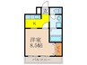 ﾆｭｰﾉﾓﾄﾏﾝｼｮﾝ 1Kの間取り