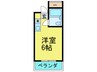 プチロワイヤル河合 1Rの間取り