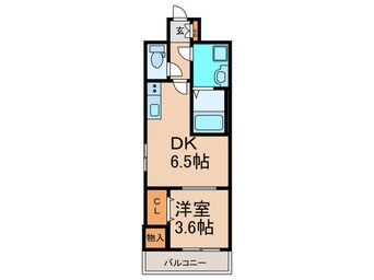 間取図 メルベージュ此花