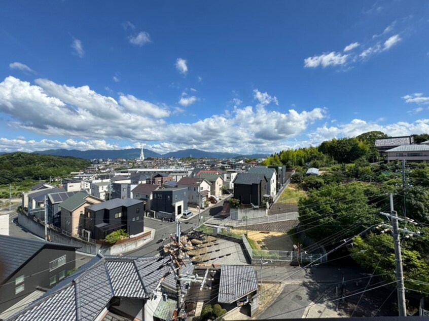 室内からの展望 エスポアール岩根