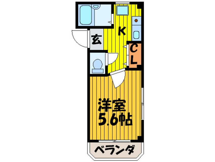 間取図 サンハイツ