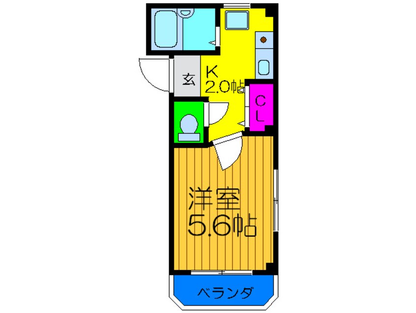 間取図 サンハイツ