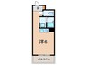 ルーク本山 1Rの間取り