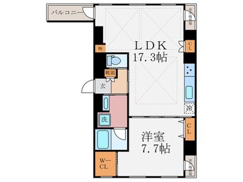 間取図 プランドール神宮丸太町