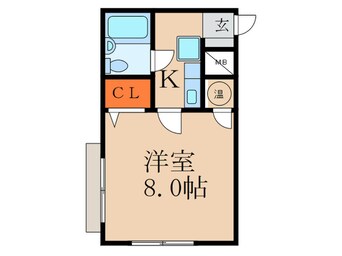 間取図 光栄ﾊｲﾂ江坂