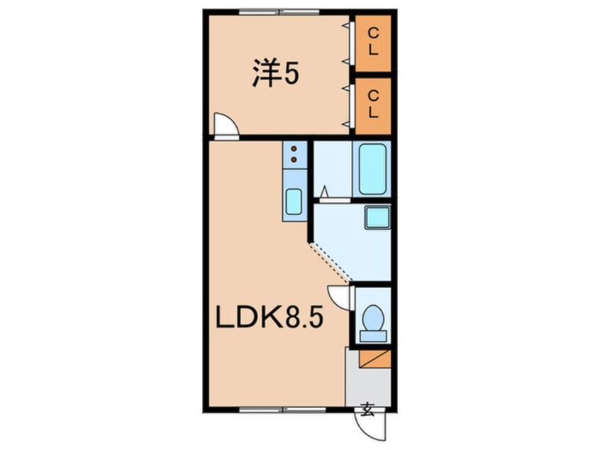 間取図 平成霞ヶ丘ハイツ