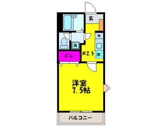 間取図 グレイスヴィラ佐野
