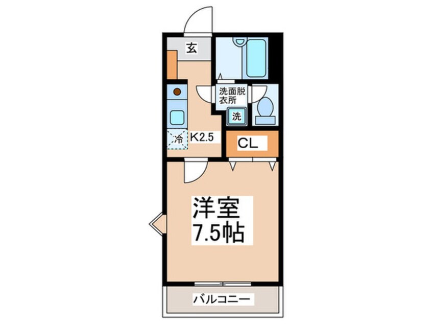 間取図 グレイスヴィラ佐野