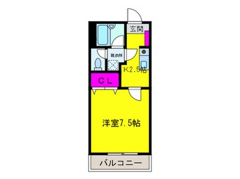 間取図 グレイスヴィラ佐野