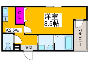 間取図 フジパレス堺白鷺ＷＥＳＴ