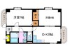 プレミエｰルクラーテ 2DKの間取り