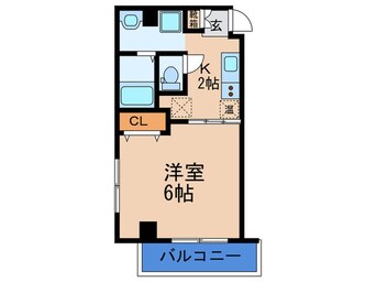 間取図 みおつくし堂島Ⅱ