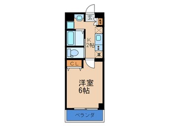 間取図 みおつくし堂島Ⅱ