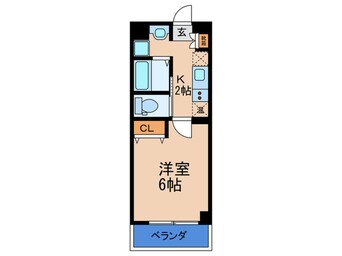 間取図 みおつくし堂島Ⅱ