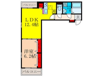 間取図 Ｇｒｉｓａｉｌｌｅ
