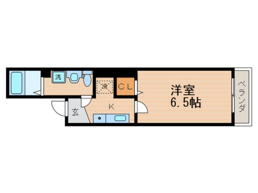 間取図 ブリエ五条大宮