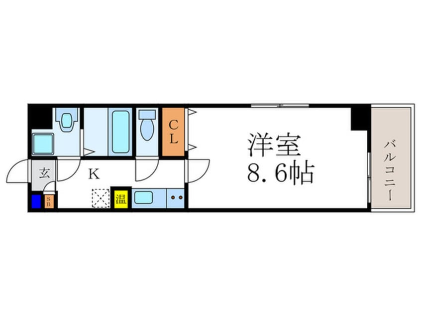 間取図 ベルシャンブル