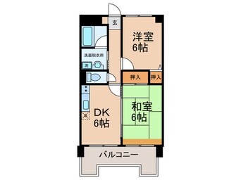 間取図 パ－クハイツ中野